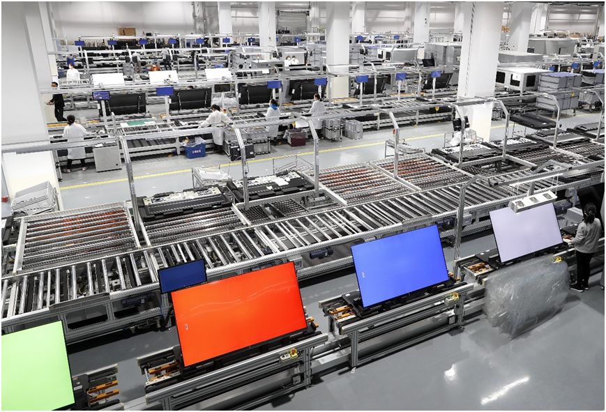 智慧賦能，標(biāo)桿引領(lǐng) 長(zhǎng)虹智慧顯示工廠入選“2022年度智能制造示范工廠”